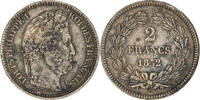 France 2 Francs Coin, Louis-Philippe, La Rochelle, Silver -