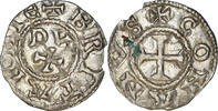 France Denier Coin, Conan IV, Rennes, Rare, Billon -