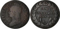 France 5 Centimes Coin, Dupré, Metz, Bronze, KM:640.2 -