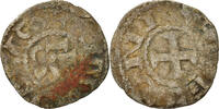 France Denier Coin, Bretagne, Conan III, Rennes, Silver, Boudeau:23 -