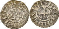 France Denier Coin, Herbert I, Le Mans, Immobilized type -