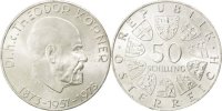 Austria 50 Schilling Coin, Silver, KM:2917 -