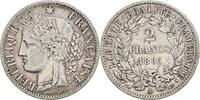 France 2 Francs Coin, Cérès, Paris, Silver, KM:817.1 -
