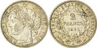 France 2 Francs Coin, Cérès, Paris, Silver, KM:817.1 -