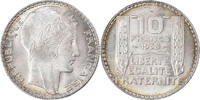 France 10 Francs Coin, Paris, Silver, KM:878, Gadoury:801 -