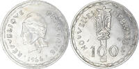 New Hebrides 100 Francs Coin, Paris, Silver, KM:1 -