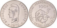 FRENCH AFARS & ISSAS 100 Francs Coin, Paris, ESSAI -
