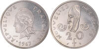 New Hebrides 20 Francs Coin, Paris, ESSAI, Nickel, KM:E3 -