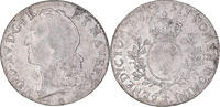 France Ecu Coin, Louis XV, Écu au bandeau, Nantes, Silver -