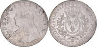France Ecu Coin, Louis XV, Écu aux branches d'olivier, Tours -