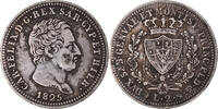 ITALIAN STATES 2 Lire Coin, SARDINIA, Carlo Felice, Torino -