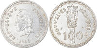 New Hebrides 100 Francs Coin, Paris, Silver, KM:1 -