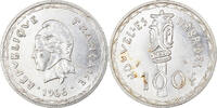 New Hebrides 100 Francs Coin, Paris, Silver, KM:1 -