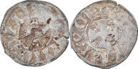 France Denier Coin, Guingamp, Comté de Penthièvre, Immobilized -