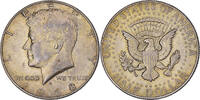 United States Half Dollar Coin, Kennedy, Denver, Silver -