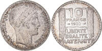 France 10 Francs Coin, Turin, Paris, Silver, KM:878 -