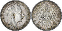 German States 3 Mark Coin, PRUSSIA, Wilhelm II, Berlin -