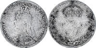 Great Britain 3 Pence Coin, Victoria, Silver, KM:758 -