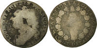 France 12 Deniers Coin, 12 deniers françois, Paris, Bronze -