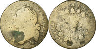 France 12 Deniers Coin, 12 deniers français, Strasbourg -