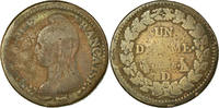 France Decime Coin, Dupré, Lyon, Bronze, KM:645.5 -