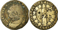 France 12 Deniers Coin, 12 deniers françois, Nantes, Bronze -