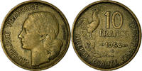 France 10 Francs Coin, Guiraud, Beaumont - Le Roger -