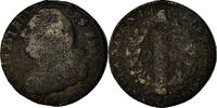 France 2 Sols Coin, Louis XVI, 2 sols françois, Metz, Bronze -