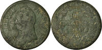 France Decime Coin, Dupré, Metz, Bronze, KM:644.2 -