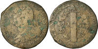 France 2 Sols Coin, 2 sols françois, Lille, Bronze -