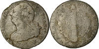 France 2 Sols Coin, 2 sols françois, Lille, Bronze -