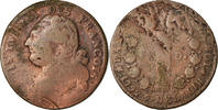 France 12 Deniers Coin, Louis XVI, Marseille, Copper -