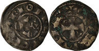 France Denarius Coin, Bourbonnais, Silver, Boudeau:367 -