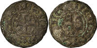 France Denarius Coin, Anjou, Foulques V, Angers, Silver -