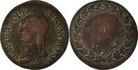 France 5 Centimes Coin, Dupré, Metz, Bronze, KM:640.2, Le -