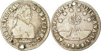 Bolivia 1/2 Sol Coin, Potosi, Silver, KM:93.2a -