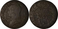 France 5 Centimes Coin, Dupré, Paris, Bronze, KM:640.1 -