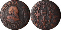 FRENCH STATES Double Tournois Coin, BOISBELLE & HENRICHEMONT -