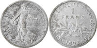 France Franc Coin, Semeuse, Paris, Silver, KM:844.1 -