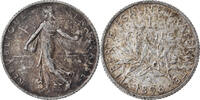 France Franc Coin, Semeuse, Paris, Silver, KM:844.1 -