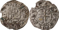 France Denarius Coin, Touraine, Saint-Martin de Tours, Silver -