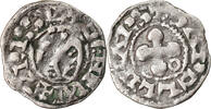 France Silver Denarius Coin, Valence, Silver -