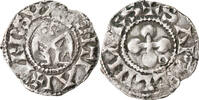 France Silver Denarius Coin, Valence, Silver -