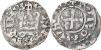 France Denarius Coin, Touraine, Saint-Martin de Tours, Silver -