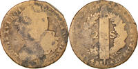 France 2 Sols Coin, 2 sols françois, Lille, Bronze -