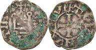 France Denarius Coin, Touraine, Saint-Martin de Tours, Silver -