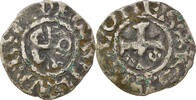 France Denarius Coin, Anjou, Foulques V, Angers, Silver -