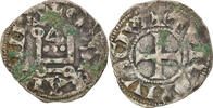 France Denarius Coin, Touraine, Saint-Martin de Tours, Silver -