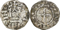 France Denarius Coin, Touraine, Saint-Martin de Tours, Silver -