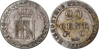 German States 20 Centimes Coin, WESTPHALIA, Jerome, Cassel -